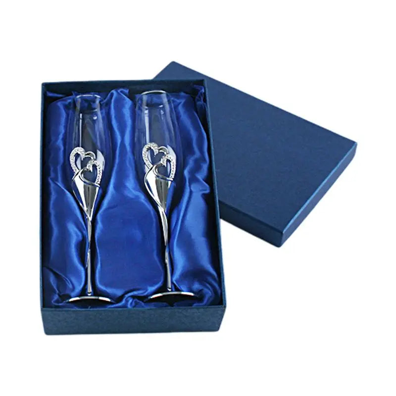 Funki Findz | Glasses | Wedding Champagne Glasses | Toast x 2