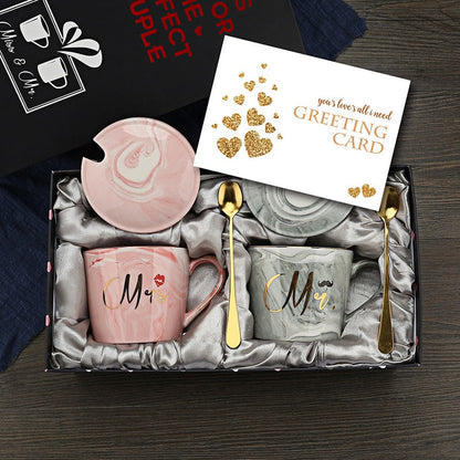 Funki Findz | Mugs | Mr and Mrs Coffee Mugs Bridal Gift-Set