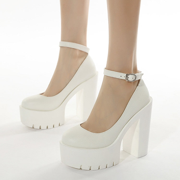 Funki Findz | Shoes | Women's Sexy High Chunky Heel Platforms