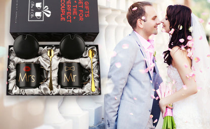 Funki Findz | Mugs | Mr and Mrs Coffee Mugs Bridal Gift-Set