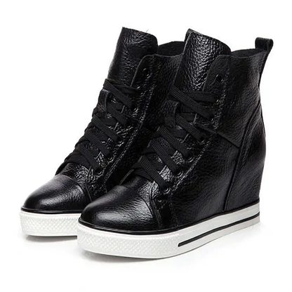 Funki Findz | Boots | Women's Canvas High Rise Ankle Sneaker