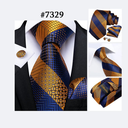Funki Findz | Neckties | Men's 3Pcs Paisley Wedding Tie Sets