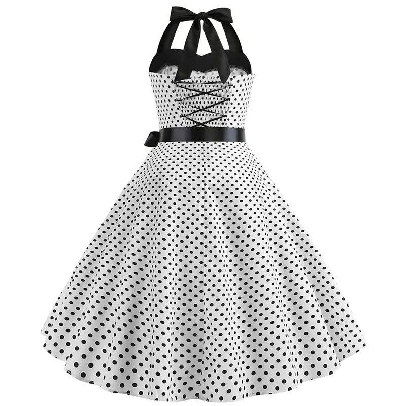 Funki Findz | Dresses | Women's Rockabilly Swing Halter Dress