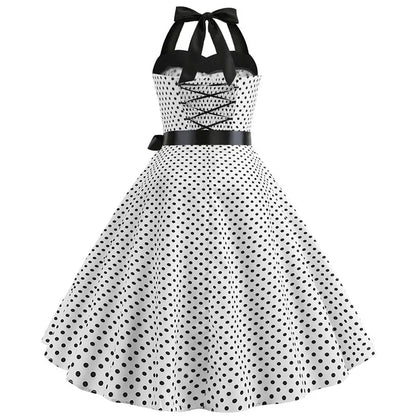 Funki Findz | Dresses | Women's Rockabilly Swing Halter Dress