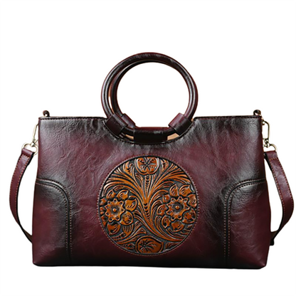 Funki Findz | Bags | Handbags | Women's Embossed Retro Bags