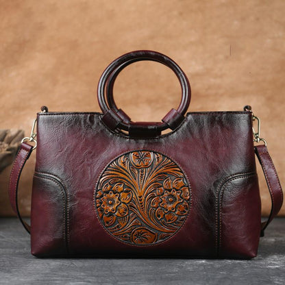 Funki Findz | Bags | Handbags | Women's Embossed Retro Bags