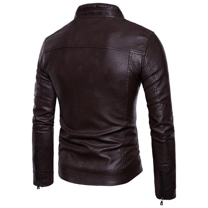 Funki Findz | Jackets | Men's Motorcycle Faux Leather Jacket