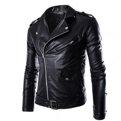 Funki Findz | Jackets | Men's Women's PU Leather Biker Jacket