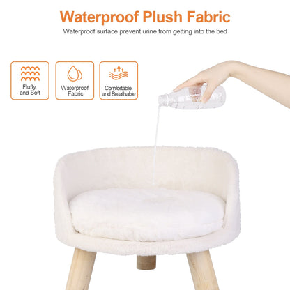 Funki Findz | Pet Beds | Pet Sofa Bed | Raised Small Dog Couch