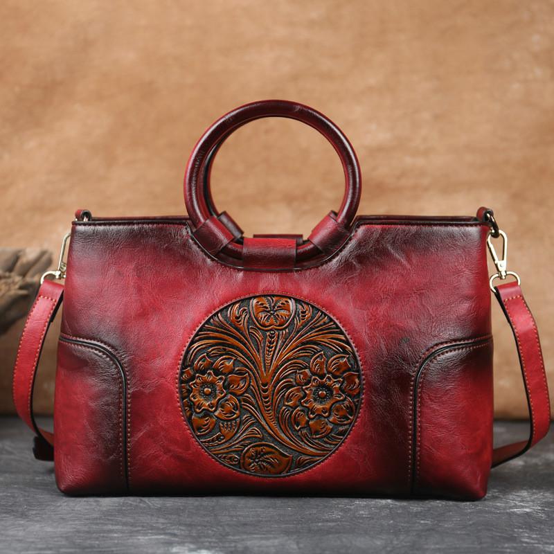 Funki Findz | Bags | Handbags | Women's Embossed Retro Bags
