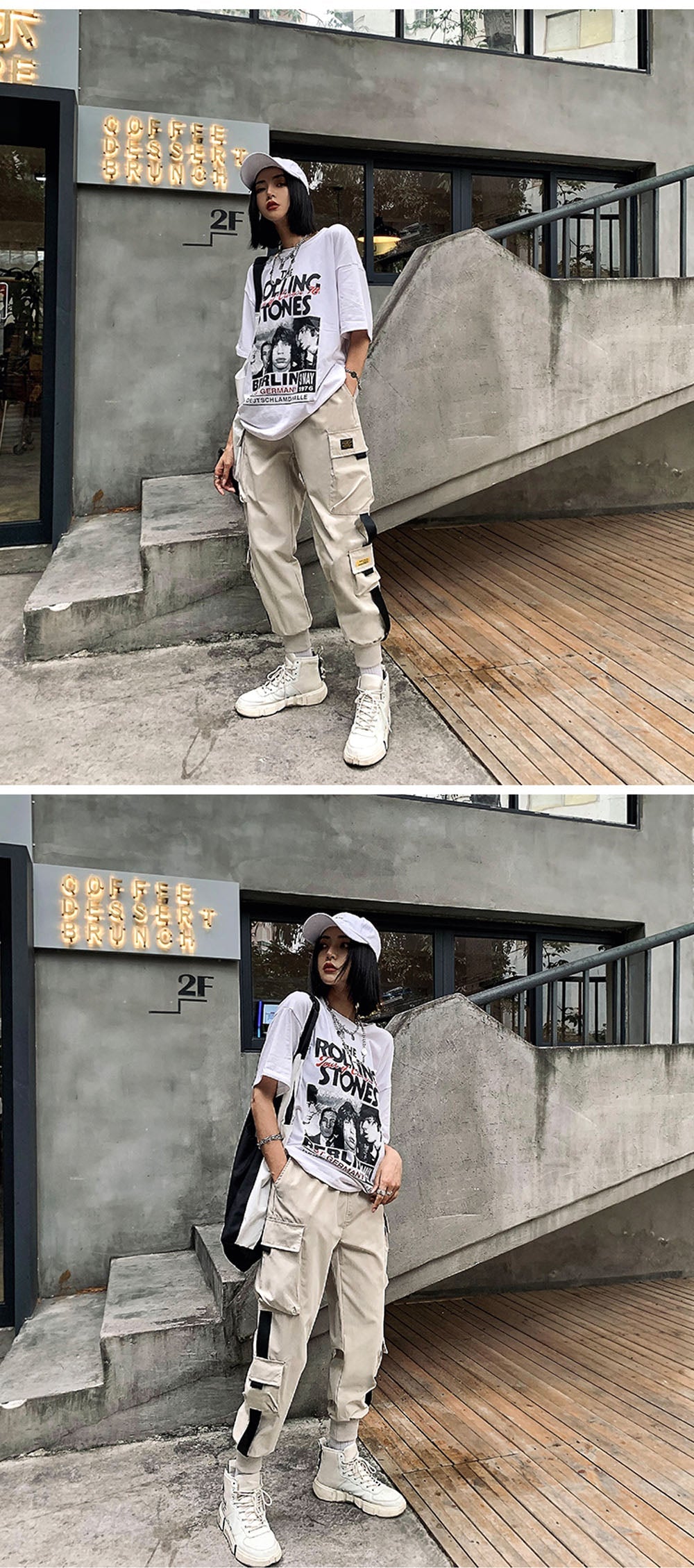 Funki Findz | Pants | Women's Harajuku Streetwear Cargo Pants