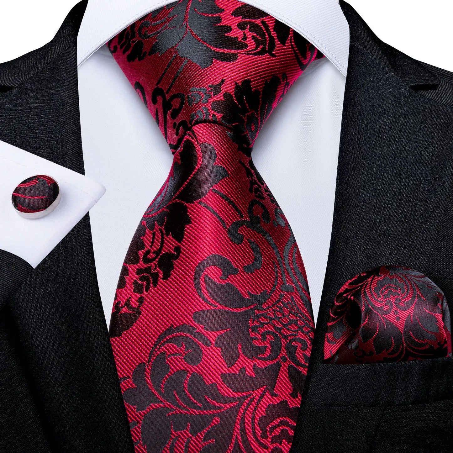 Funki Findz | Neck Ties | Men's Luxury 3Pcs Formal Tie Sets
