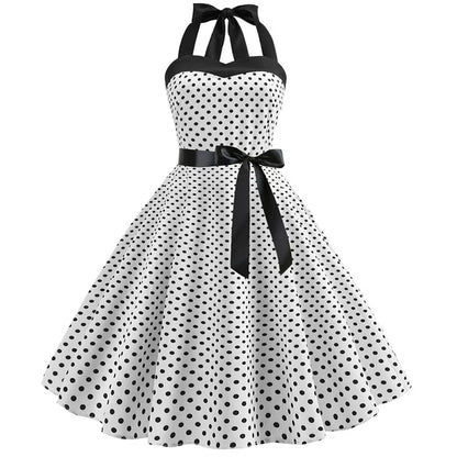 Funki Findz | Dresses | Women's Rockabilly Swing Halter Dress