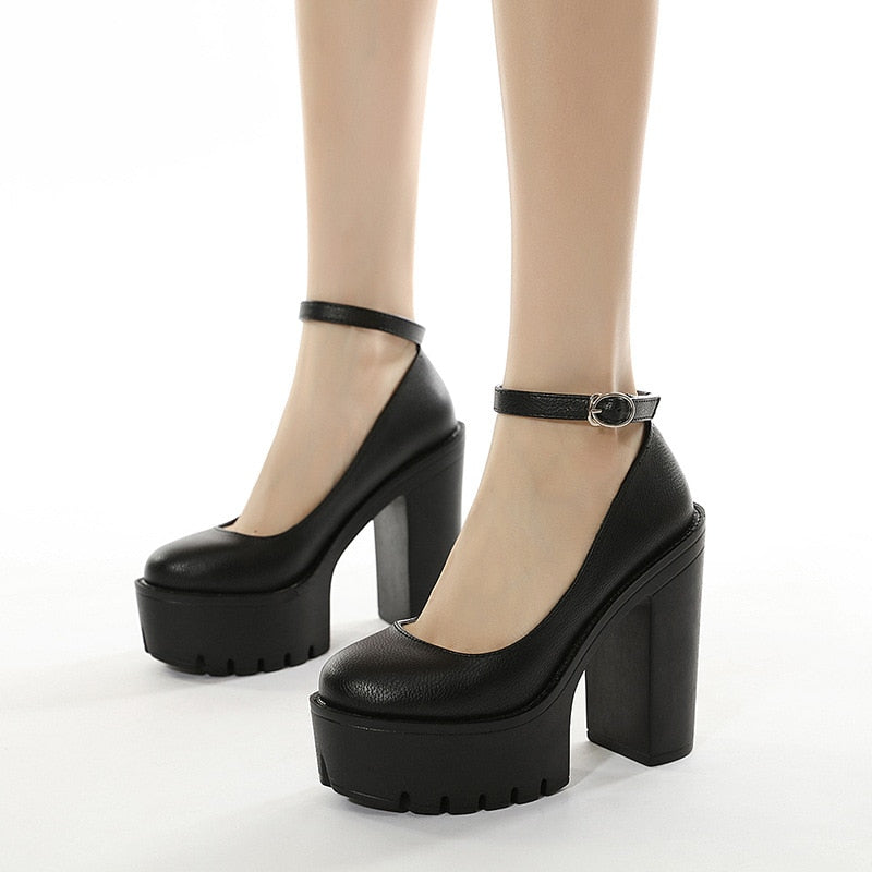 Funki Findz | Shoes | Women's Sexy High Chunky Heel Platforms