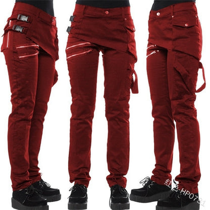 Funki Findz | Pants | Women's Punk Pants | Streetwear Zip Jeans