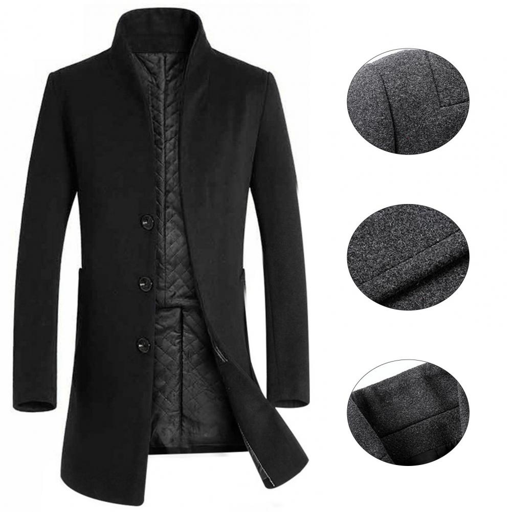 Funki Findz | Jackets | Men's Winter Wool Blend Slim Fit Jacket