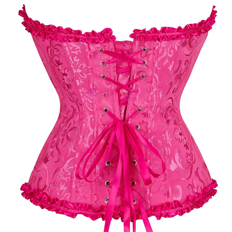 Funki Findz | Lingerie | Women's Pretty Overbust Corset | Bustier