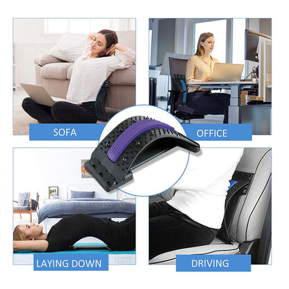 Funki Findz | Back Massager Stretcher | Adjustable Massager