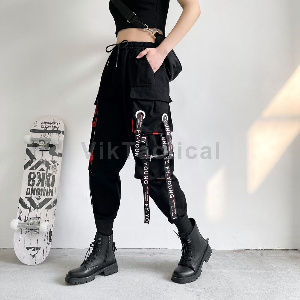 Funki Findz | Pants | Women's Harajuku Streetwear Cargo Pants