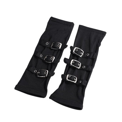 Funki Findz | Gloves | Women's Men's Half Finger Buckle Gloves