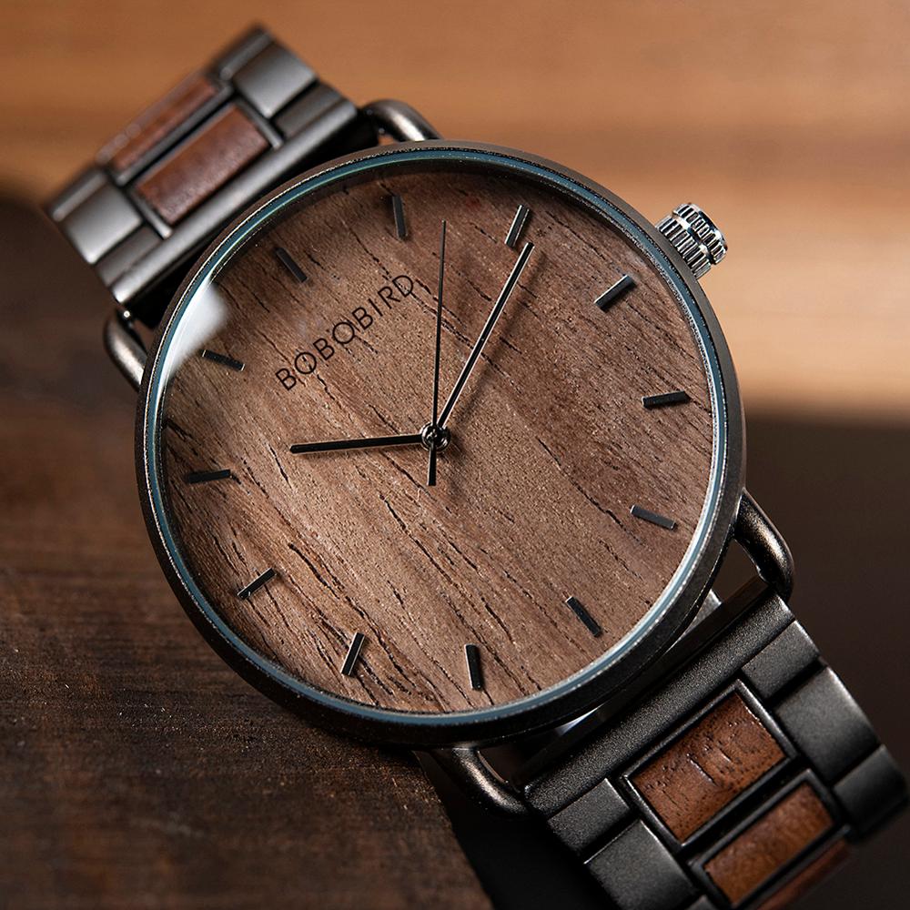 Funki Findz | Watches | Men's Wood Quartz Wristwatch | Gift