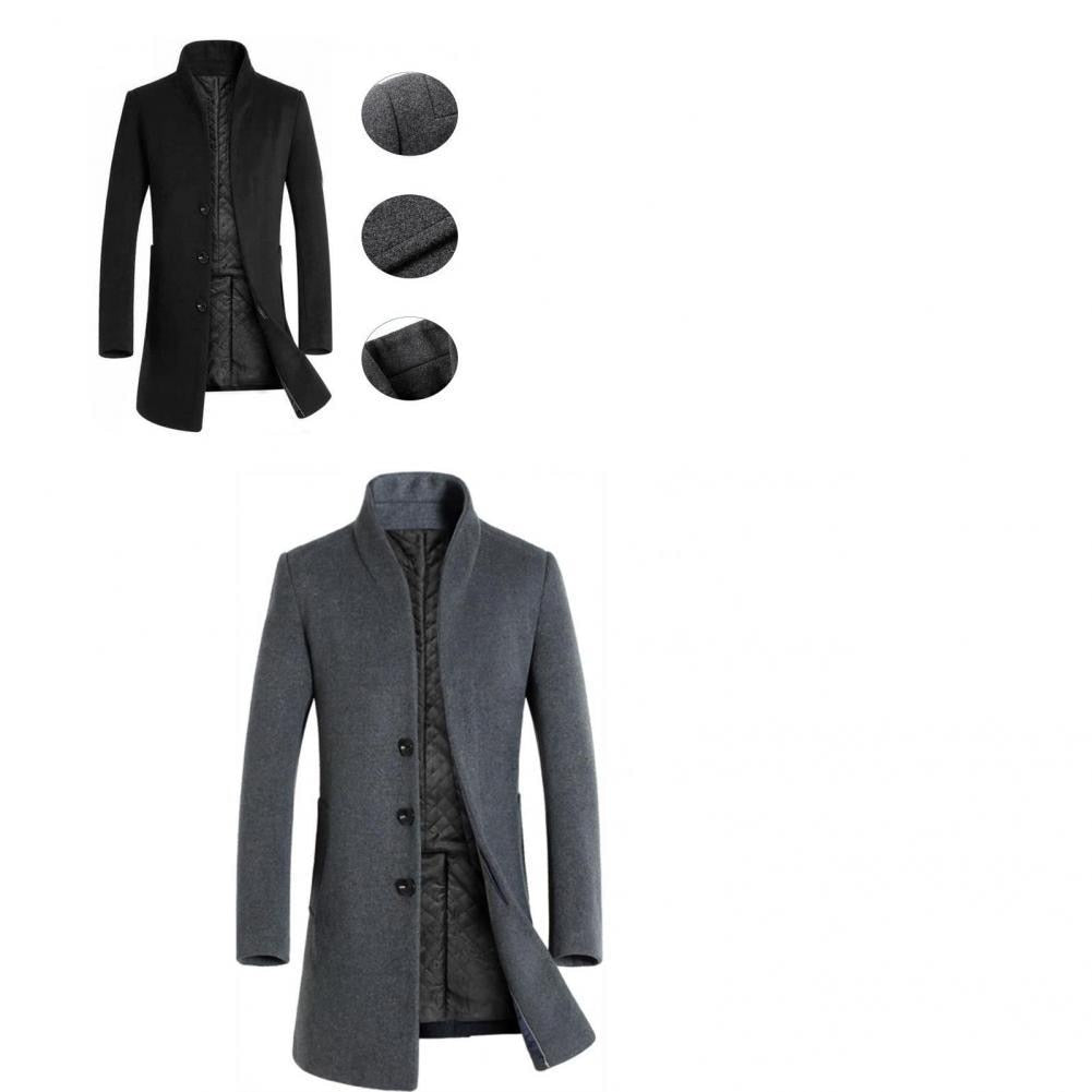 Funki Findz | Jackets | Men's Winter Wool Blend Slim Fit Jacket
