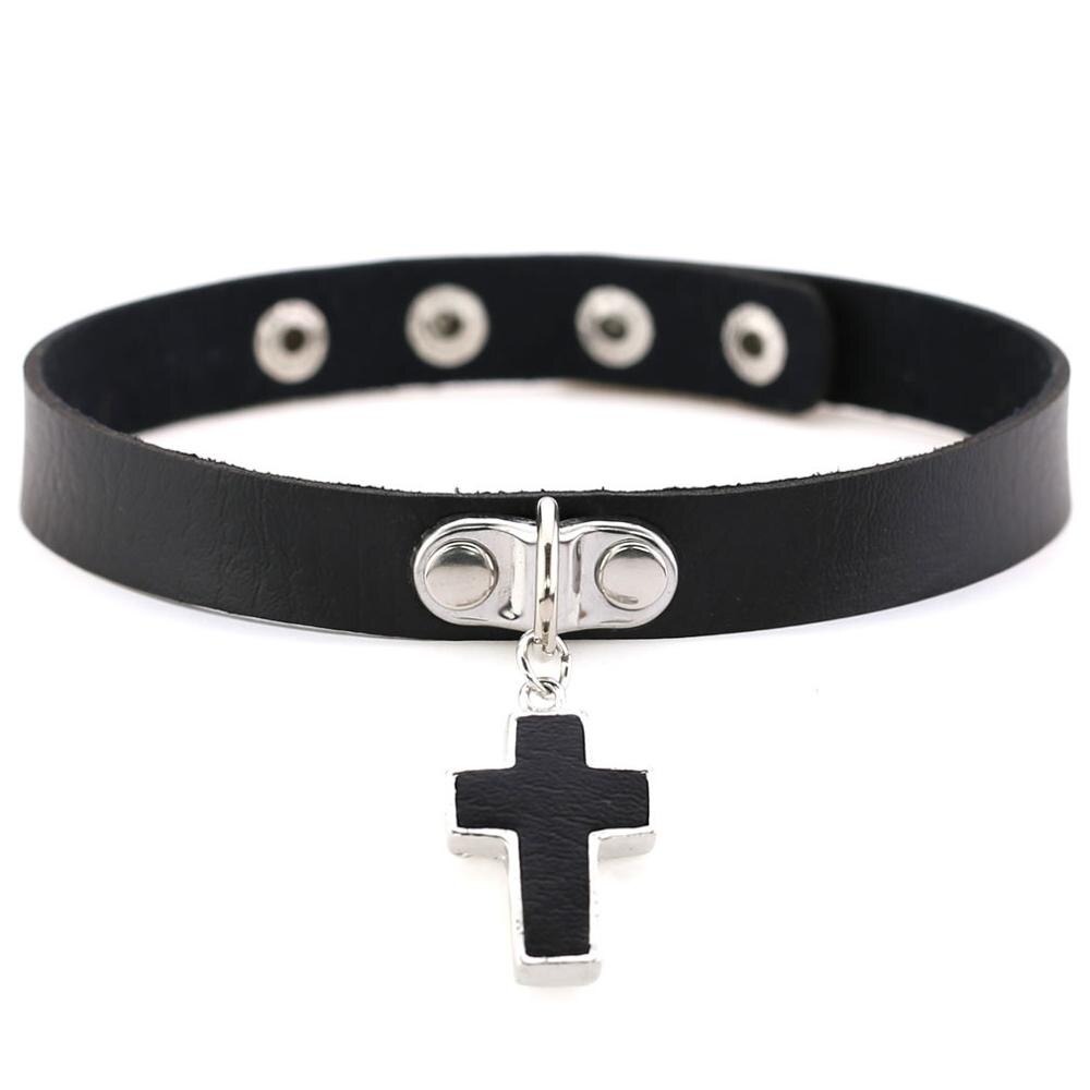 Funki Findz | Necklaces | Unisex Hip Hop PU Leather Choker
