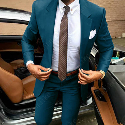 Funki Findz | Suits | Men's Slim Fit 2 Pcs Tuxedo | Wedding Suit
