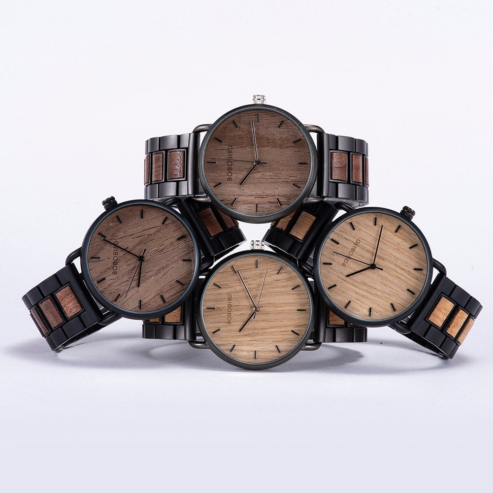Funki Findz | Watches | Men's Wood Quartz Wristwatch | Gift