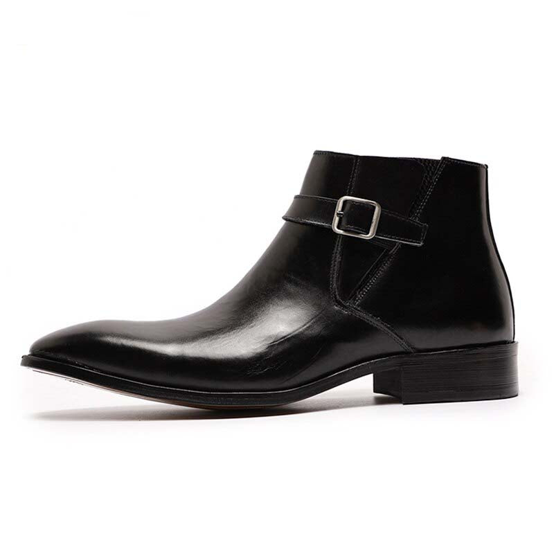 Funki Findz | Boots | Men's Genuine Leather Formal Dress Boots