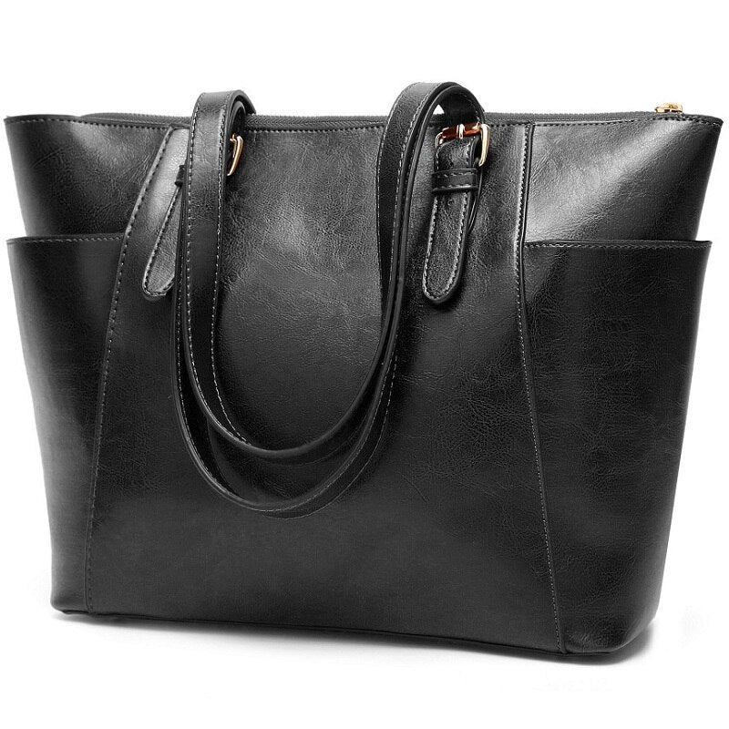 Funki Findz | Bags | Handbags | Women's Leather Tote Work Bag