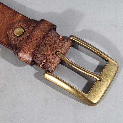 Funki Findz | Belts | Men's Vintage Handmade Rustic Leather Belt