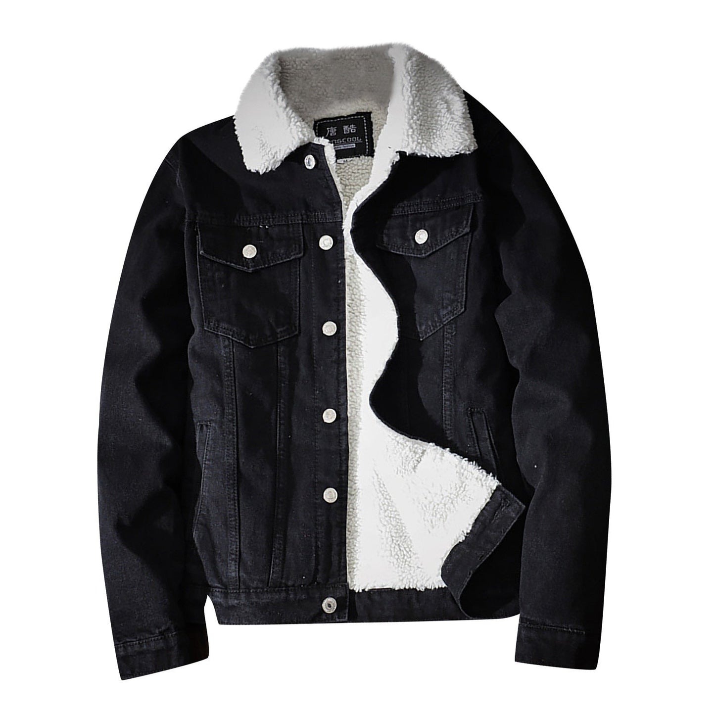 Funki Findz | Jackets | Men's Warm Denim and Sherpa Jackets