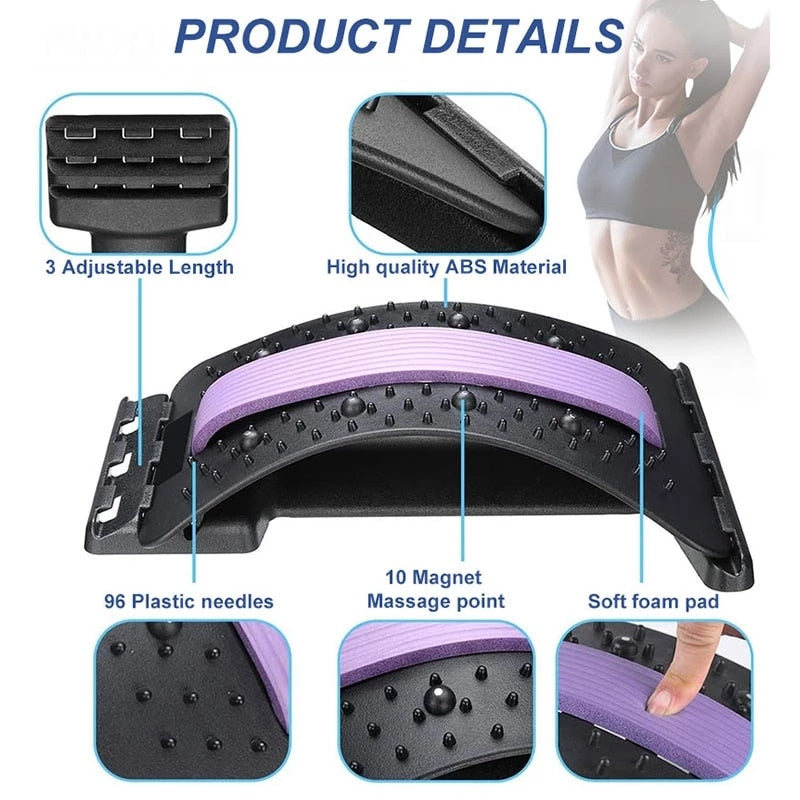 Funki Findz | Back Massager Stretcher | Adjustable Massager