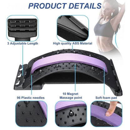 Funki Findz | Back Massager Stretcher | Adjustable Massager
