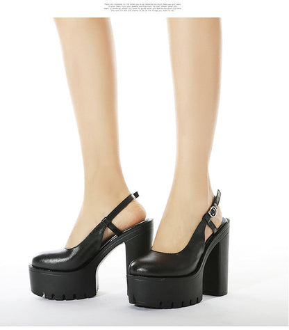 Funki Findz | Shoes | Women's Sexy High Chunky Heel Platforms