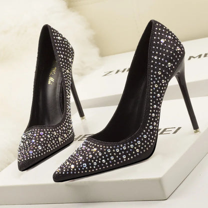 Funki Findz | Shoes | Women's Rhinestone Sparkly Prom Shoes