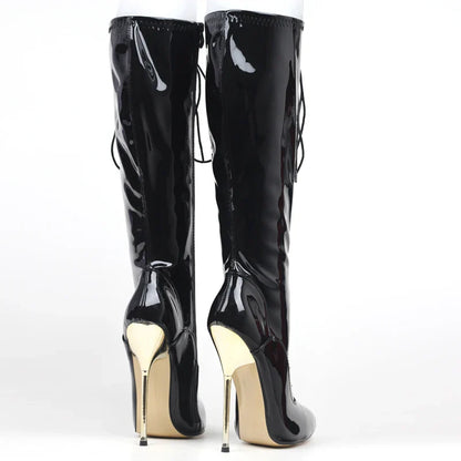 Funki Findz | Boots | Women's Super High Heel Stilettos Boots