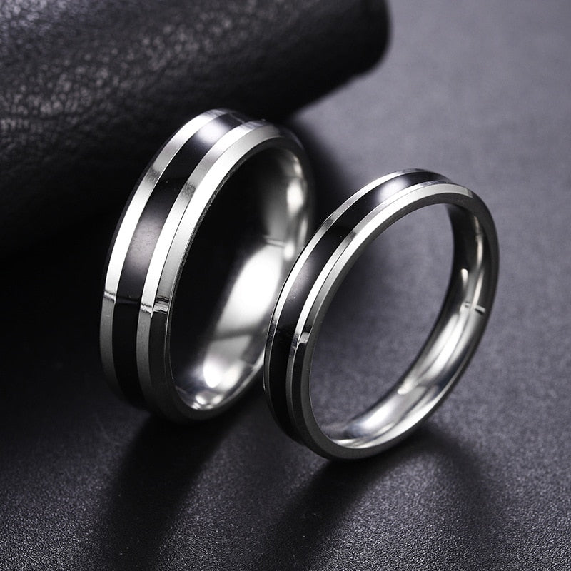 Funki Findz | Rings | Men's Women's Stainless Steel Couple Ring
