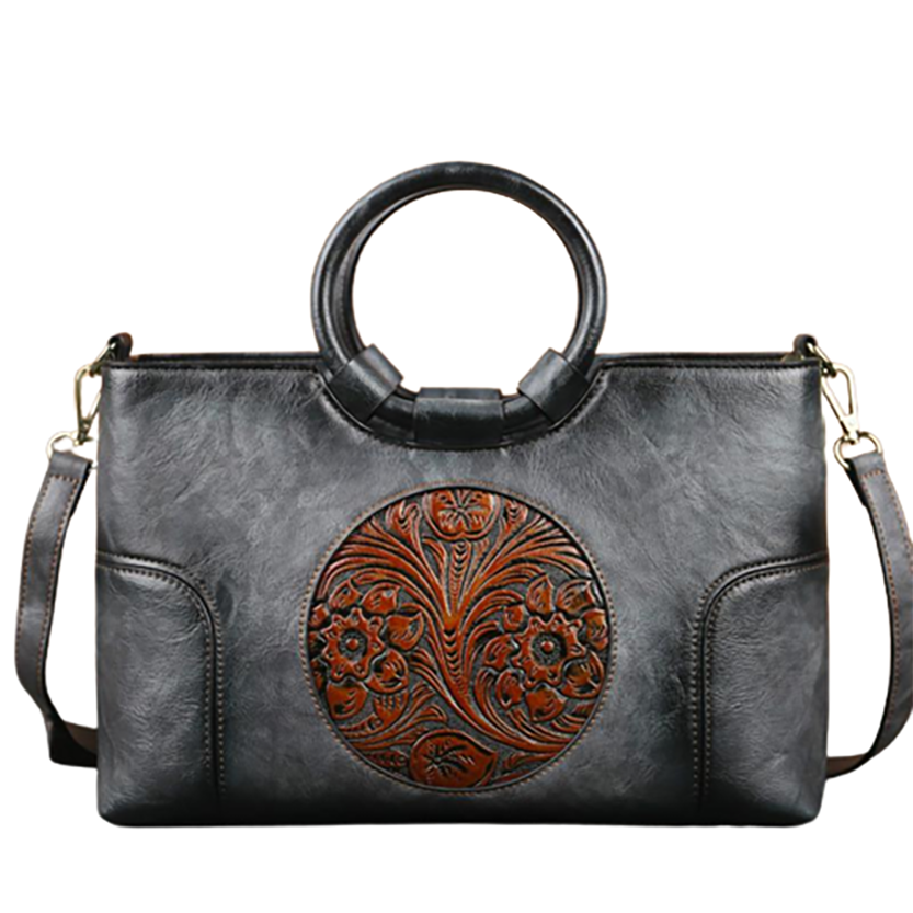 Funki Findz | Bags | Handbags | Women's Embossed Retro Bags