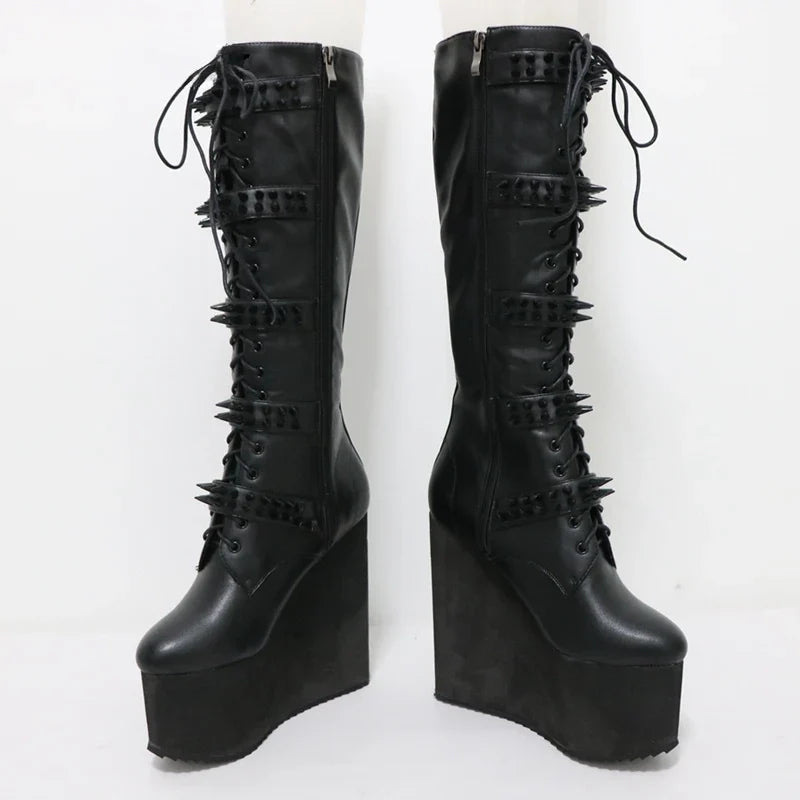 Funki Findz | Boots | Women's Super High Custom Platform Boot