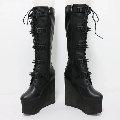 Funki Findz | Boots | Women's Super High Custom Platform Boot