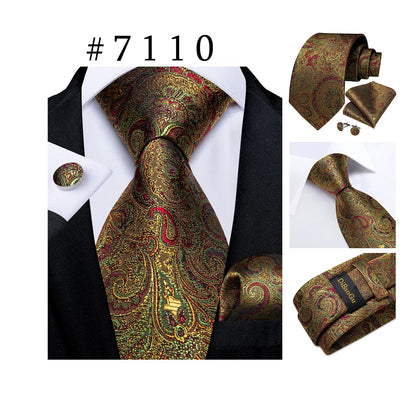 Funki Findz | Neck Ties | Men's Luxury 3Pcs Formal Tie Sets