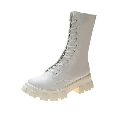 Funki Findz | Boots | Women's Lace-up Chunky Combat Boots