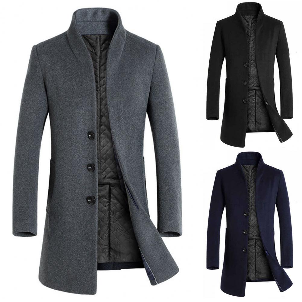 Funki Findz | Jackets | Men's Winter Wool Blend Slim Fit Jacket