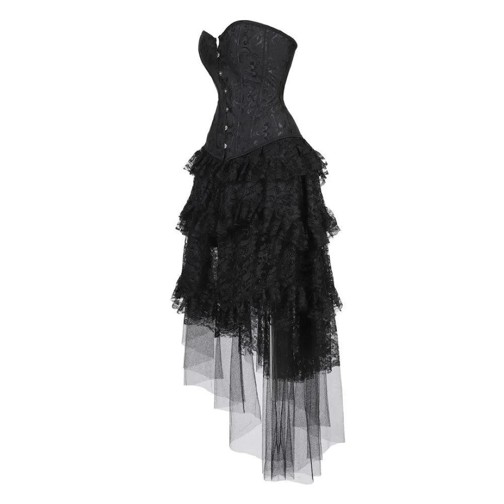 Funki Findz | Dresses | Women's Victorian Gothic Corset Dress