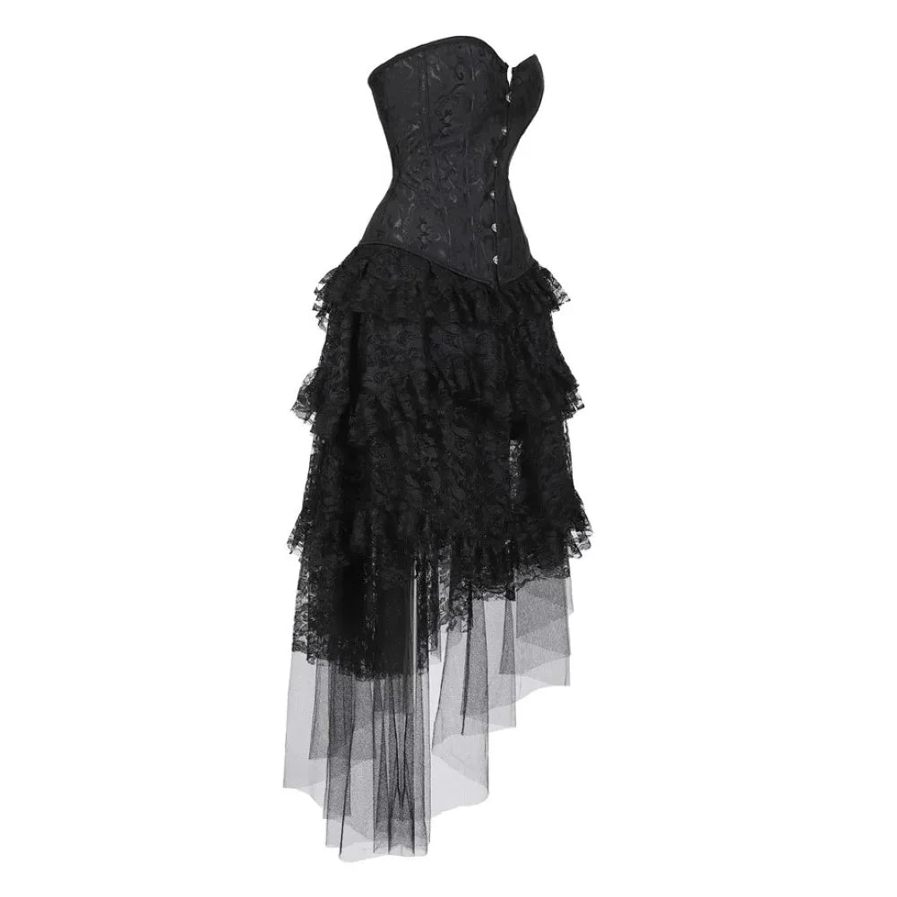 Funki Findz | Dresses | Women's Victorian Gothic Corset Dress