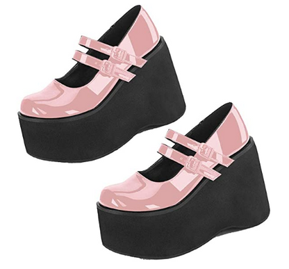 Funki Findz | Shoes | Women's Platform Wedge High Mary Janes
