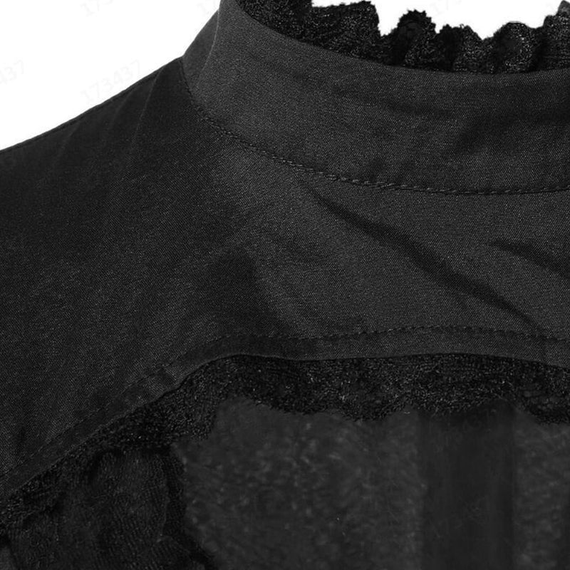 Funki Findz | Dresses | Women's Victorian Lace Up Goth Dress