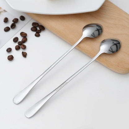 Funki Findz | Spoons | Stainless Steel Long Coffee Spoons 6Pcs